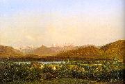Alexandre Calame View of Geneva from Petit-Saconnex USA oil painting artist
